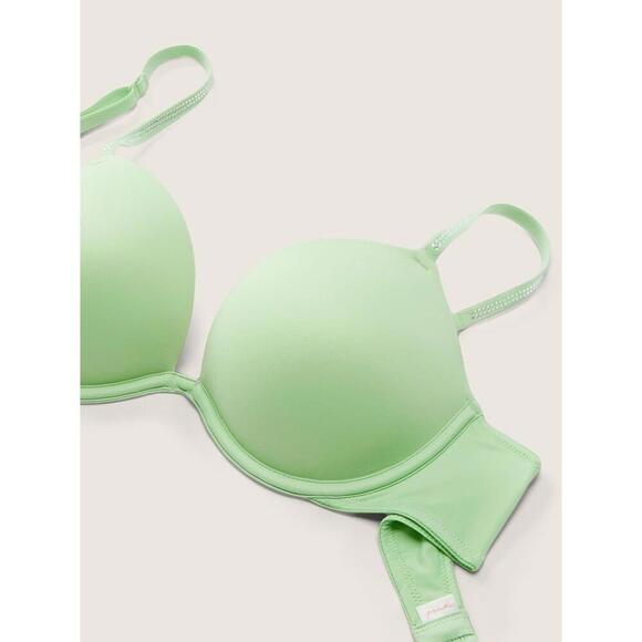 Victoria Secret PINK Wear Everywhere Super Push-Up Bra Size 34 C - Picture 4 of 6